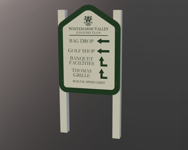 Course Signage