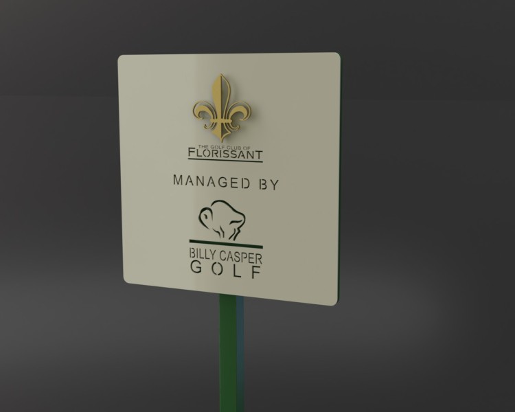 Florissant First Tee Sign