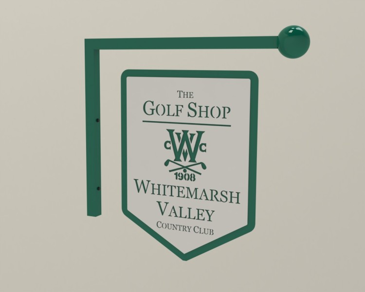 Custom Golf Shop Sign