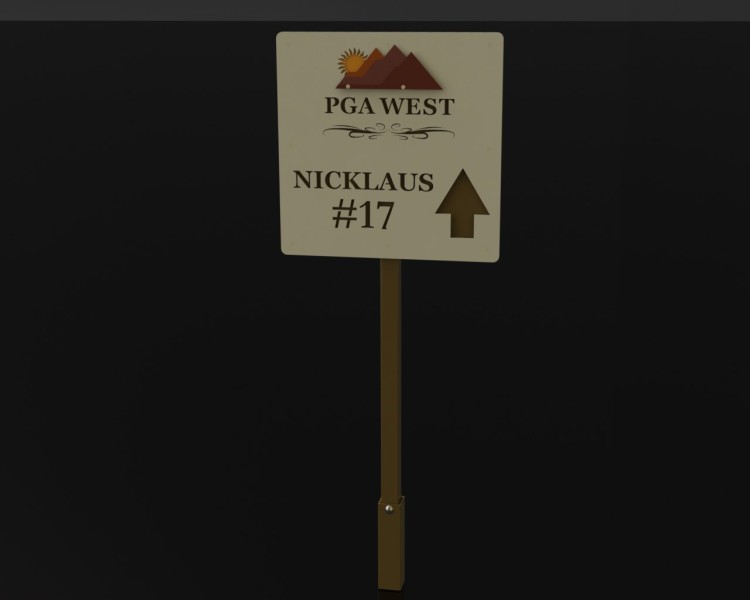 Directional Sign