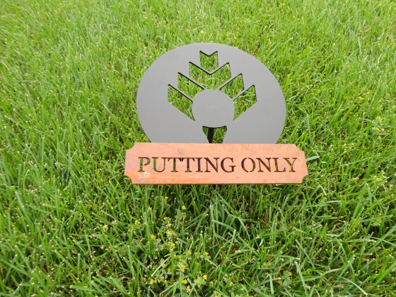 putting-only-sign