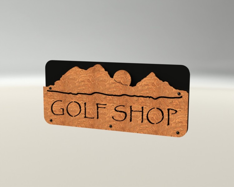 Sunridge Golf Shop Sign