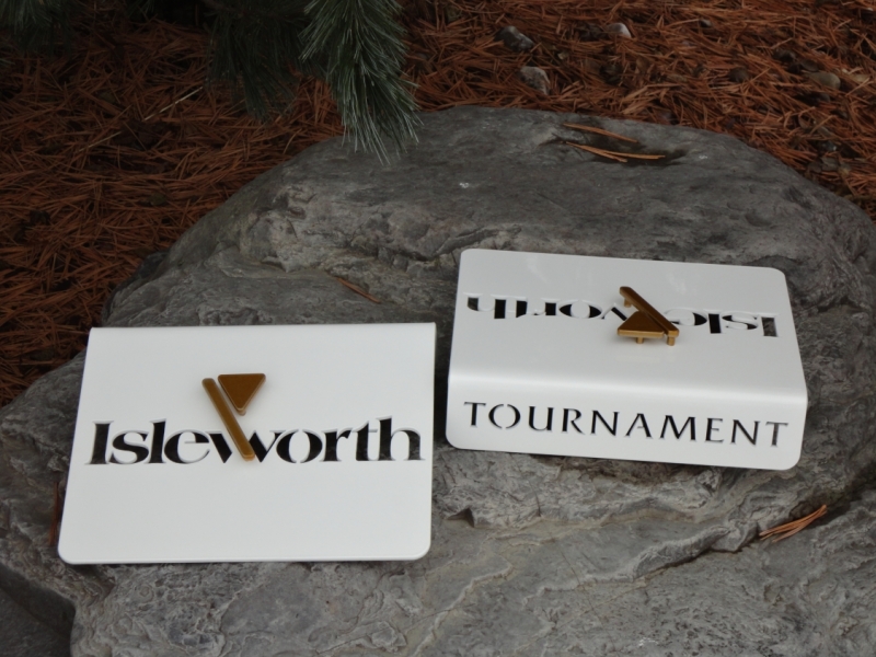 Custom Tournament Tee Marker