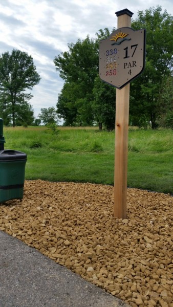 North Links Tee Signs