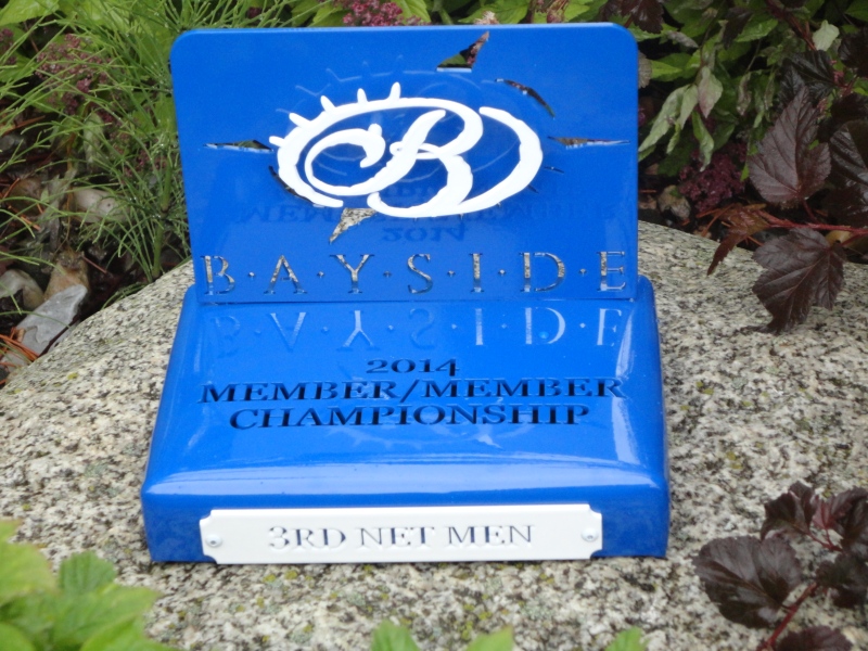 BAYSIDE -Standard Golf Trophy