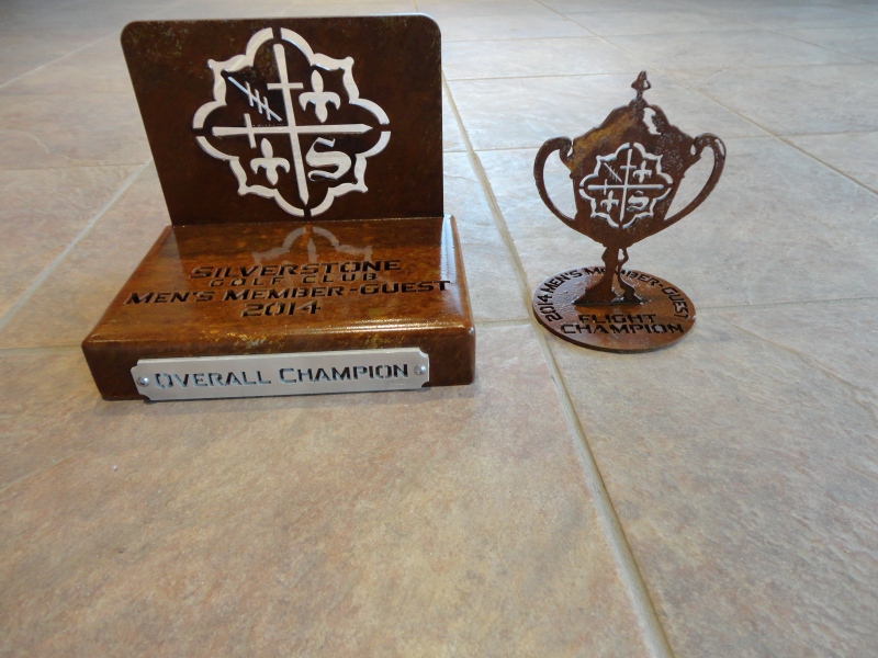 SILVERSTONE -Custom Golf Trophies