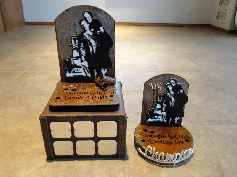 BONNIE & CLYDE Shootout Trophies