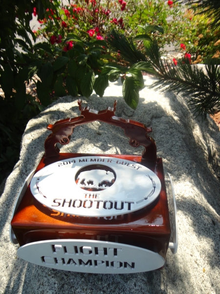 Golf Shootout Trophy-HUNTSMAN SPRINGS