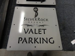 More custom signs for Silver Rock Resort