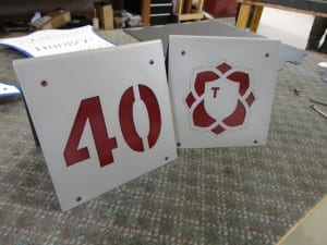 Range Yardage Signs