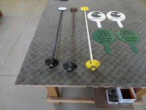 Putting green miniflags