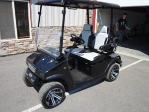 Custom golf carts - available at RHI