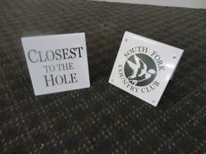 Closest to the Pin Signs