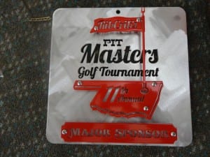 Golf Tournament Plaque