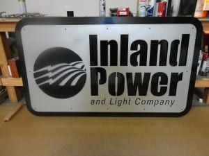 Inland Power Sign