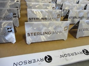 Sterling Bank Tournament Tee Marker Set