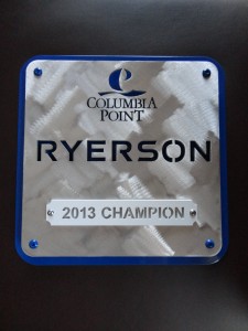 Champion Plaque