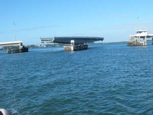 swing bridge