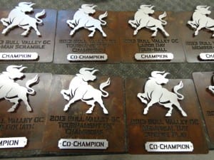 Champion & Co-Champion Plaques