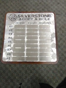 Perpetual Plaque- Silverstone