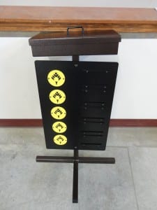 Par 3 Sign with Ball Box & Lid