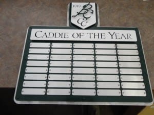 Custom Perpetual Golf Plaque