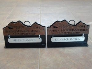 Custom Golf Awards -Walnut Cove