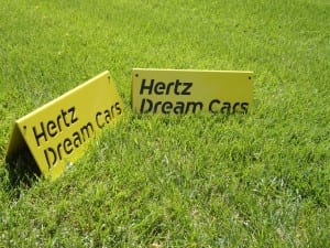 A-frame Golf Signage