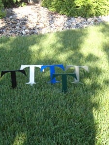 Custom Tee Markers -Tulsa CC