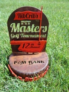 Golf Tournament Trophy -The Rib Crib