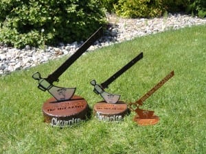 Golf Trophies-Tomahawks