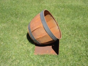 Range Target -Wine Barrel