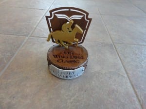 Custom Golf Derby Trophy -Spurwing