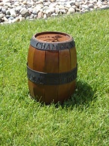 Wine Barrel Golf Trophy-Almaden