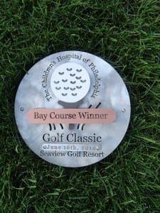 Golf Charity Plaque -Seaview