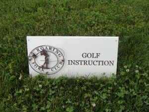 Golf Course A-Frame Signage -Roaring Forks