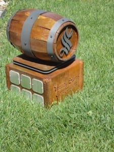 Golf Perpetual Trophy (Side)