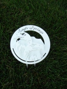 Tee Marker --Eagle Springs