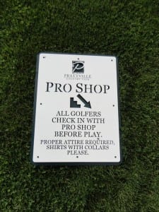 Golf Course Signage -Prattville