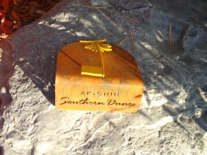 Custom Tee Marker -Southern Dunes