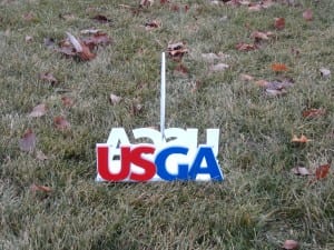 Custom Tee Marker (side)USGA