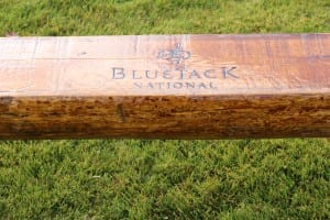 Blue Jack National Wood Bench for Golf Courses