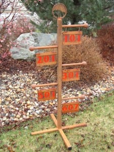 Custom Golf Yardage Marker -Cliffs