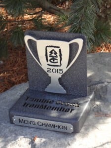 Custom Men's Champion Golf Trophy -Tumble Creek