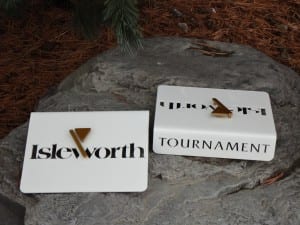 Custom Tournament Tee Marker -Isleworth