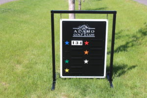 Driving Range Signs -Alamo GC