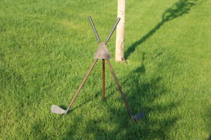 Golf Club Bag Stand BIG CANOE