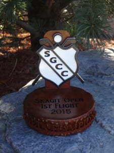 Golf Flight Winner Trophy -Skagit