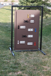 Golf Range Layout Sign -LegacyRidge