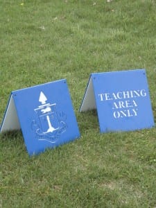 Golf Teaching Sign -Rhode Island Country Club